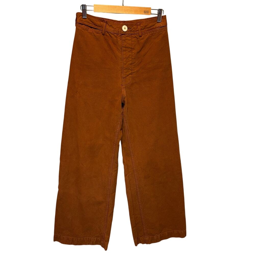 Jesse Kamm Wide Leg High Waist Sailor Pants - size 8